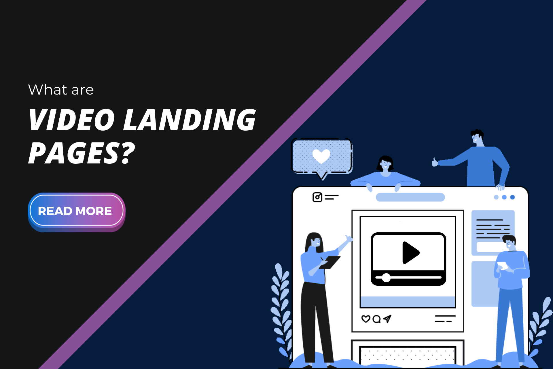 What are Video Landing Pages?